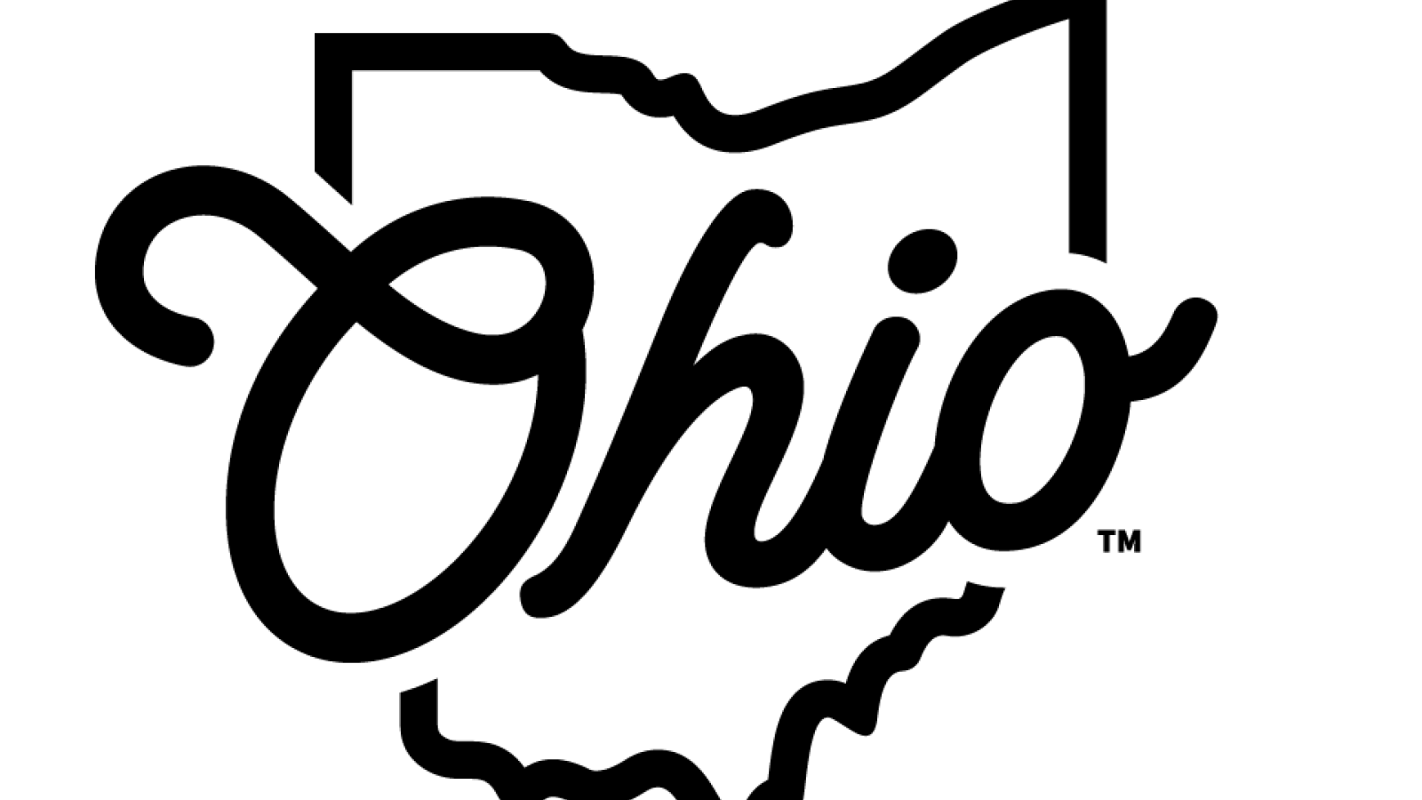 Choose Ohio First Scholarship logo, black_white