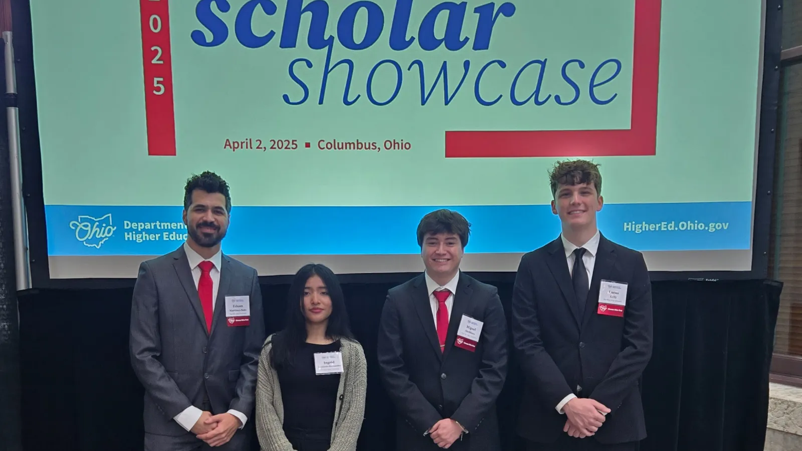 COF scholars from Ohio State 