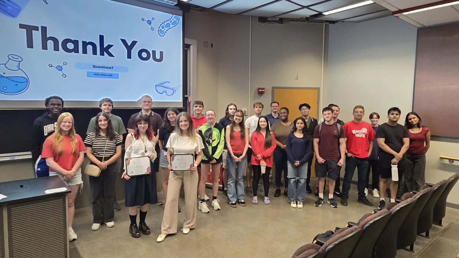 Group of COF scholars